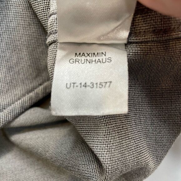 Untuckit Shirt Men Slim Fit Coolmax Casual Button up Long Sleeve stretch XL - Picture 8 of 11